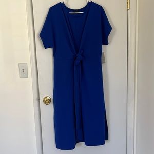 Alexia Admor Tie front midi dress
